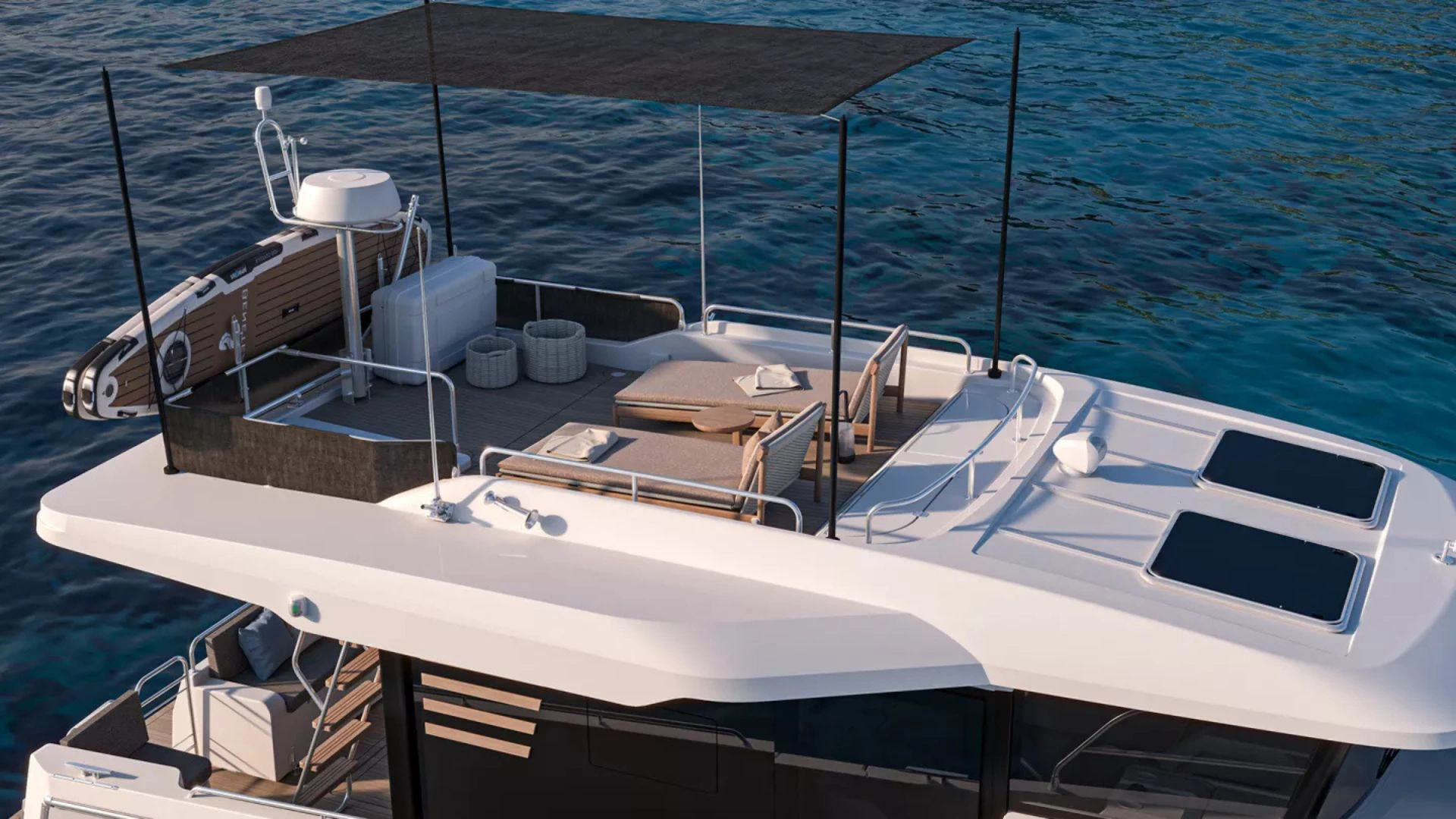 Beneteau Swift Trawler 37 Sedan Roof