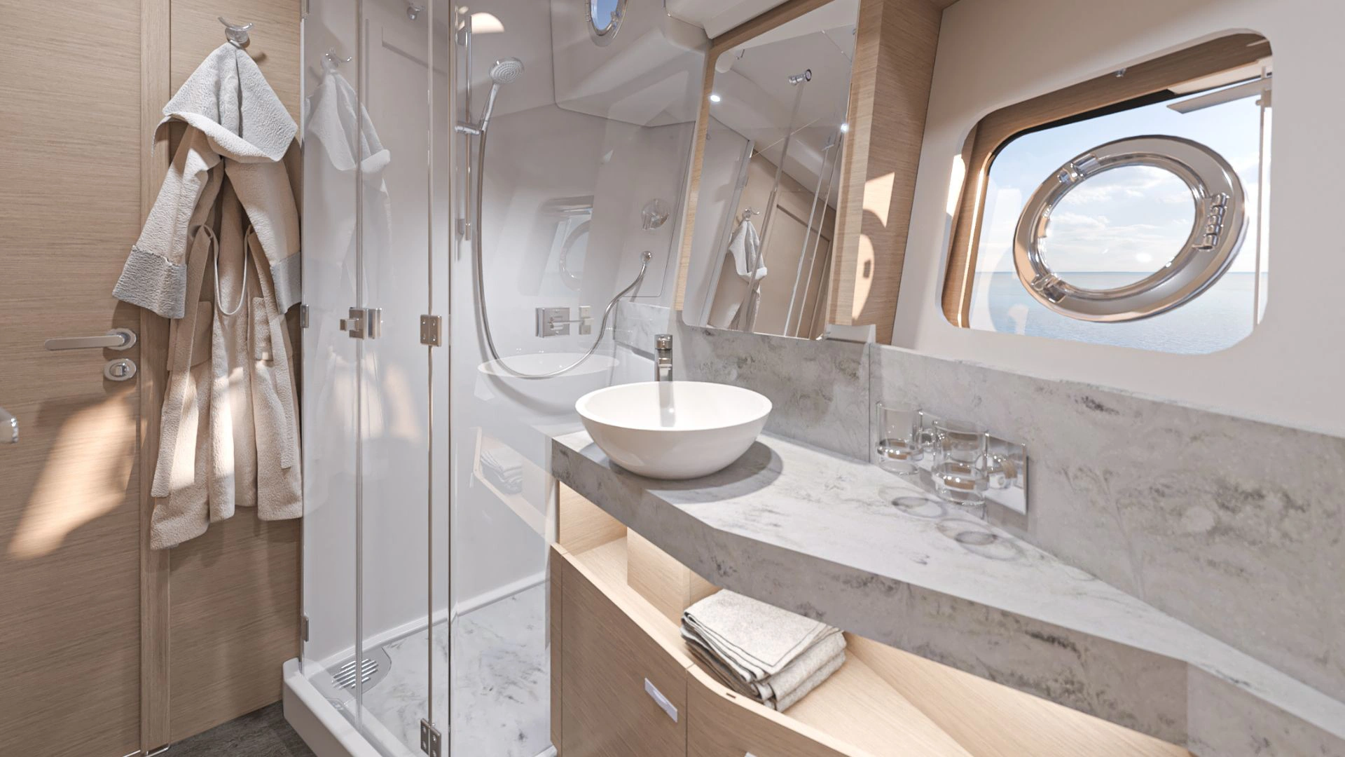 Swift Trawler Bathroom