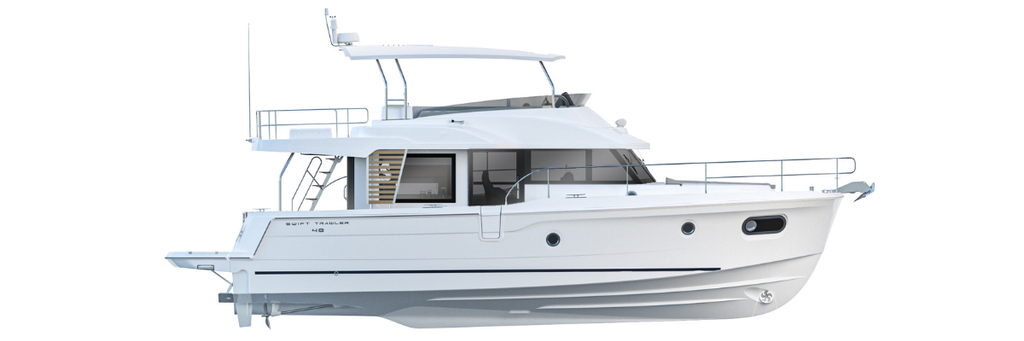 Swift Trawler 48 side profile