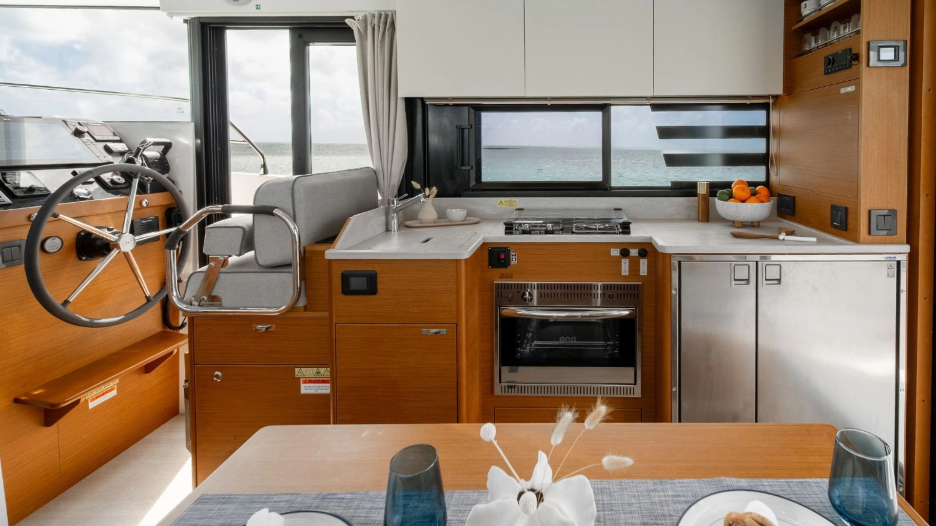 Beneteau Swift Trawler 37 Sedan Galley