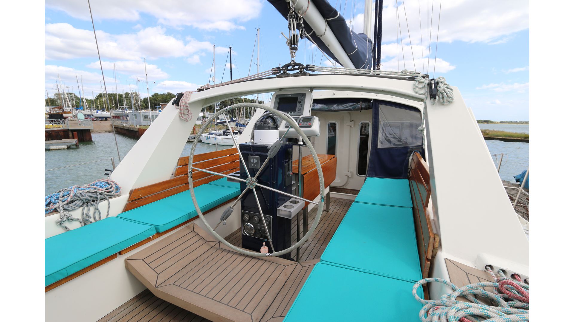 Custom Blue Water Explorer Adventure Ketch - 47