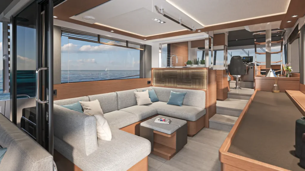 Swift Trawler 54 Spacious Saloon