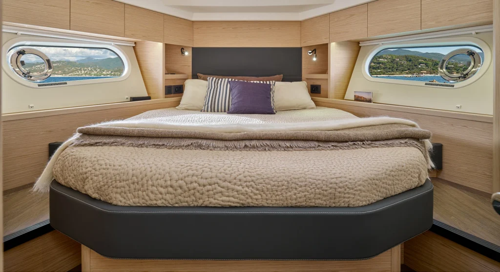 Beneteau Swift Trawler 48 owners cabin